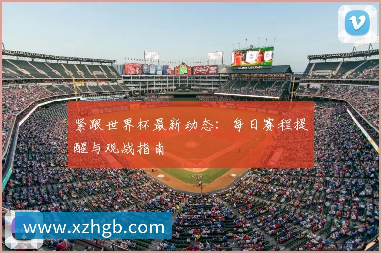 紧跟世界杯最新动态：每日赛程提醒与观战指南