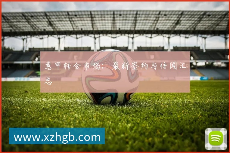 意甲转会市场:最新签约与传闻汇总